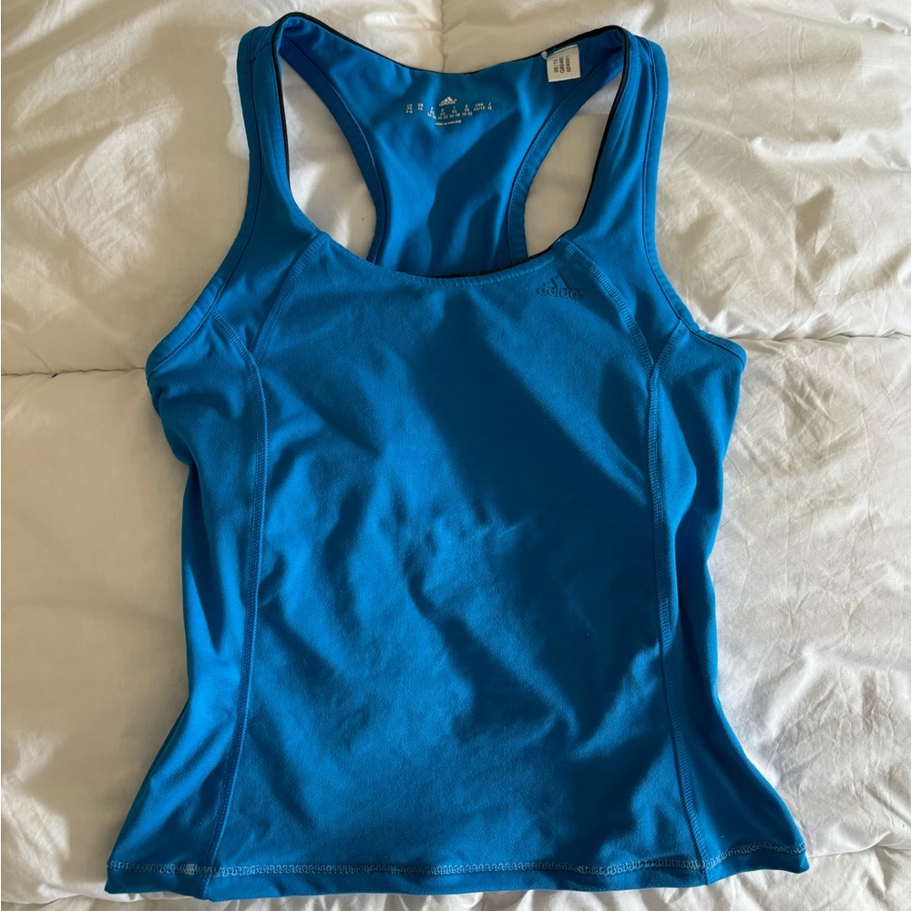 Adidas Women's Vibrant Blue Racerback Tank